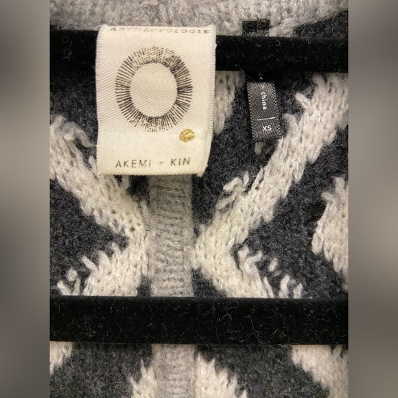 Anthropologie Hooded Llama Cardigan by Akemi + Kin (X-Small) - Picture 8 of 12